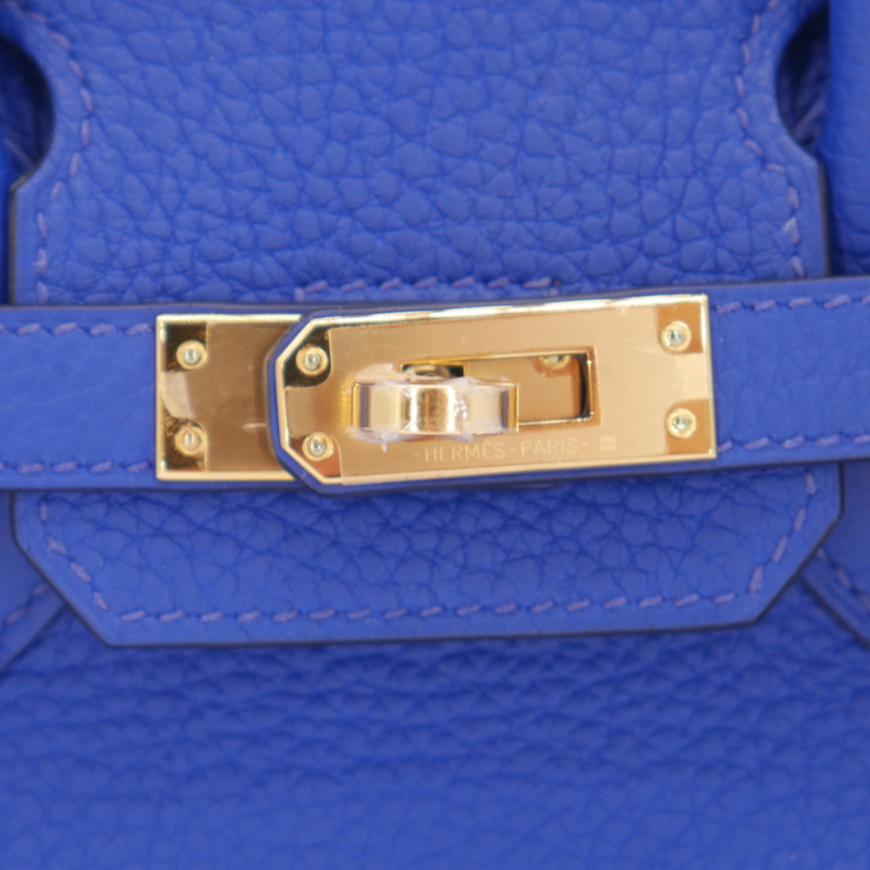 Kohum25cm Birkin Bleu Royal Togo Leather GHW